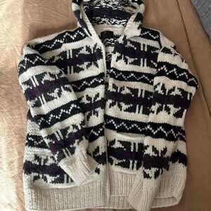 Native Knit Wool Cardigann